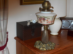 Antique OIl Lamp in Shanklin
