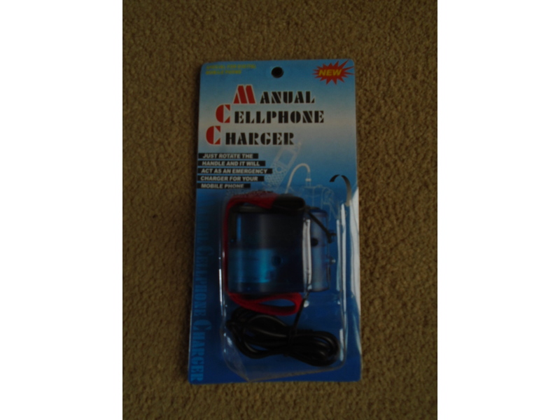Manual cellphone (mobile) charger, brand new and in original packaging. in Sandown