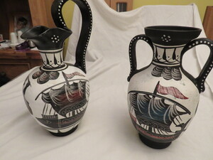 Greek Urn & Water Jug in East Cowes