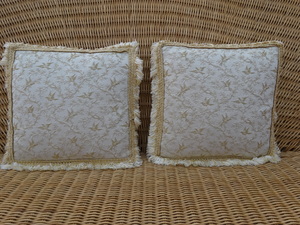 TWO SMALL CUSHIONS in Cowes