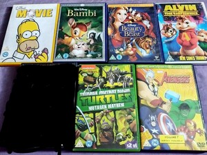Kids DVDs x6 in Sandown