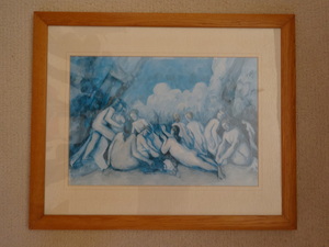PAUL CEZANNE PRINT in Cowes