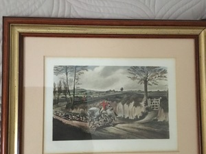 Set of Four Hunting Prints (REDUCED) in Ventnor