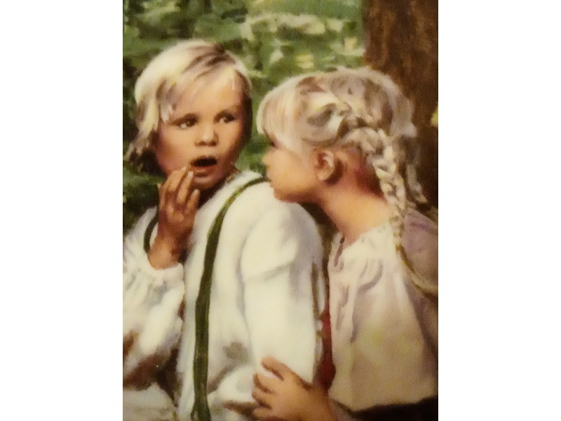 Hansel and Gretel plate by Konigszelt Bayern £3 Other Antiques