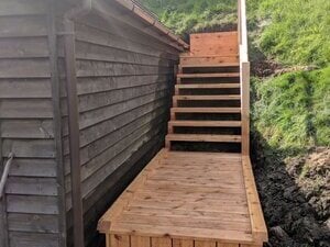 Decking on the Isle of Wight in Newport