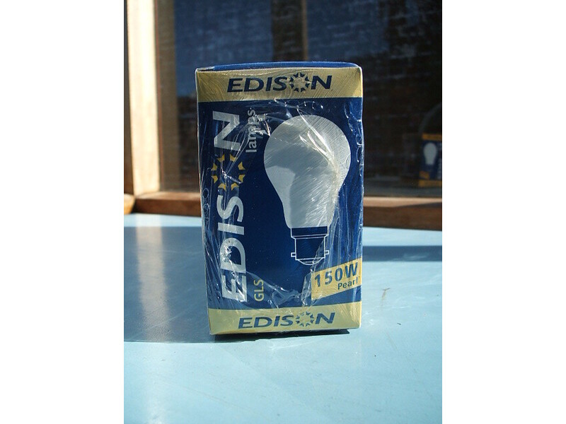 Pack of 5 Edison Lamps 150w watt Pearl Light Bulbs Bulb - Bayonet Cap Lamps in Cowes