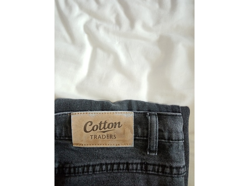 Pair of Cotton Traders jeans blue & black, size 14, £5. Jeans in Sandown