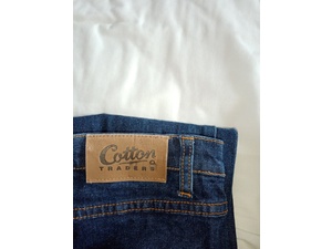 Pair of Cotton Traders jeans blue & black, size 14, £5.