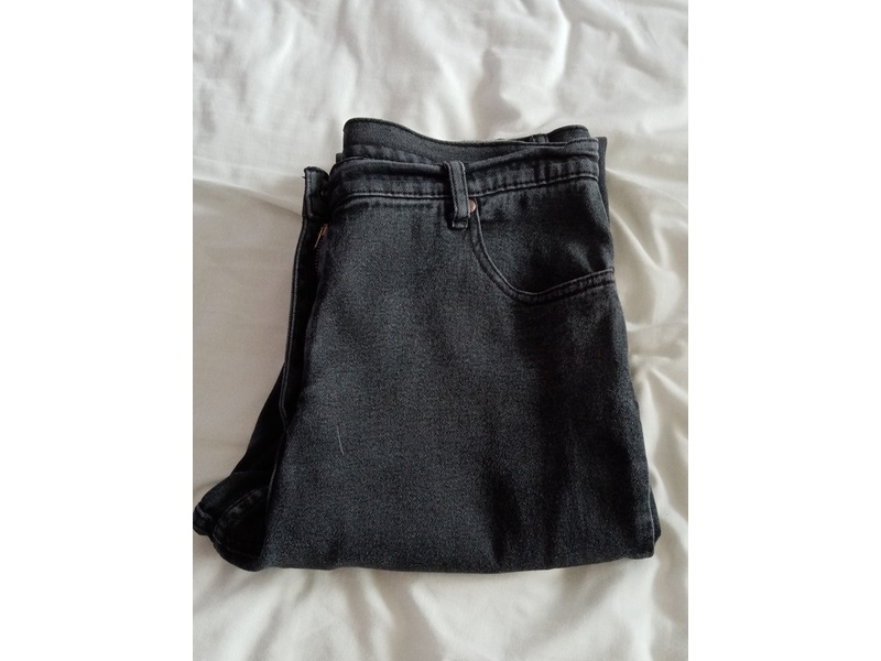 Pair of Cotton Traders jeans blue & black, size 14, £5. in Sandown