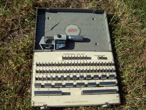 Engineering mic and slip gauge set in Cowes