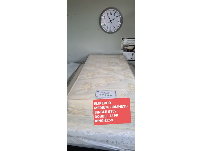 BRAND NEW EMPEROR MATTRESSES