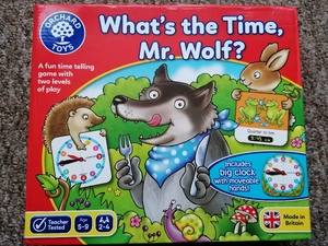 Orchard Toys What's the Time Mr Wolf? Time Teaching Game in Ryde