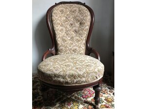 Victorian Nursing Chair in Totland Bay
