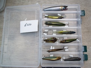 top quality megabass lures unused in new box £200 some better than the Zonk! in Cowes