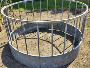 Galvanised Feeder in Totland Bay