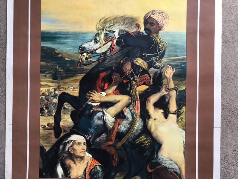 1959 Tate Gallery poster Romantic Movement Art in Ryde