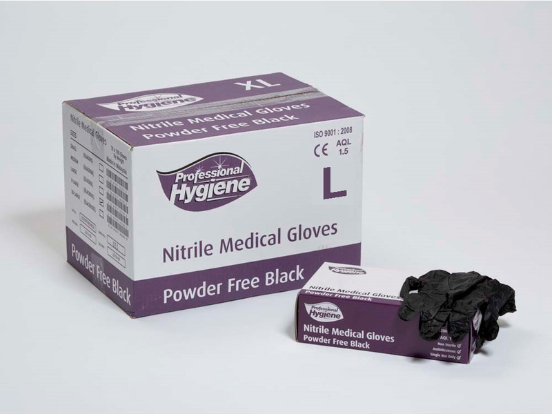 black nitrile gloves in Sandown