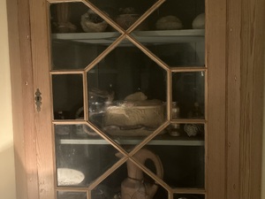 Large Pine Corner Cupboard  in Newport