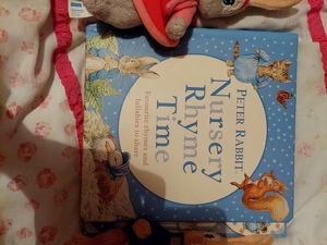 Peter rabbit nursery rhymes book  in Ryde