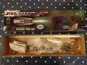 Star Wars Science wall-mounted Luke Skywalker Edition Lightsaber Room Light in Cowes