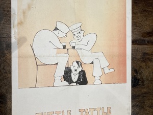 World War Two Propaganda Poster in Newport