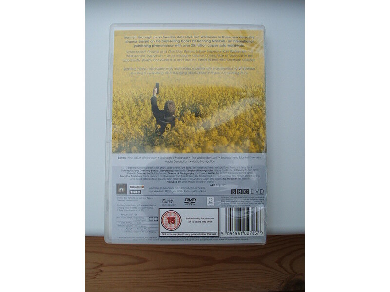 DVD 2 Disc Set - Wallander Series 1 One BBC - Kenneth Branagh