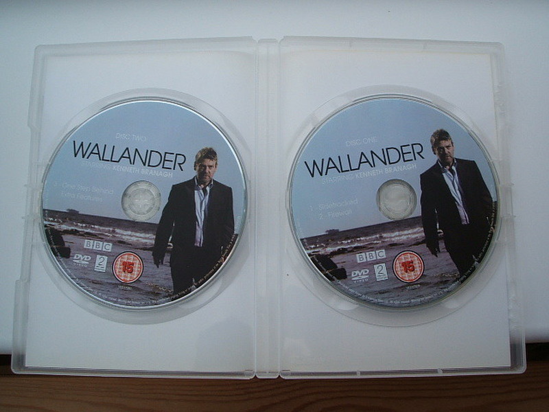 DVD 2 Disc Set - Wallander Series 1 One BBC - Kenneth Branagh Box Sets in Cowes