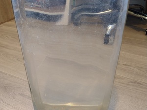 Rectangular Glass Vase in East Cowes