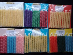 72 Miniature Candles / Birthday Celebration Candles with cotton wicks in Newport