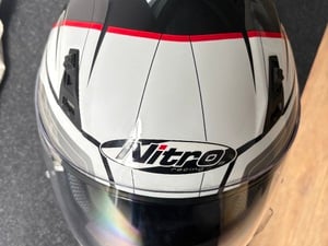 Nitro full face crash helmet in Sandown