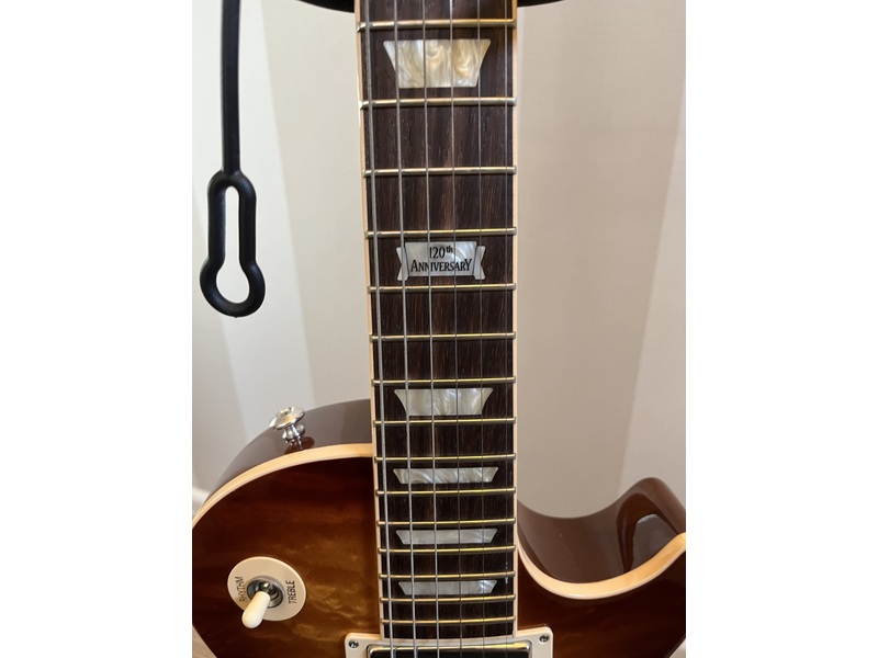 2014 Gibson Les Paul Standard Premium Quilt Top 120th Anniversary  Guitar in Newport