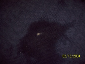 DARK BLUE THROW OVER