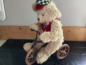Limited Edition BEAR ON A BIKE in Cowes