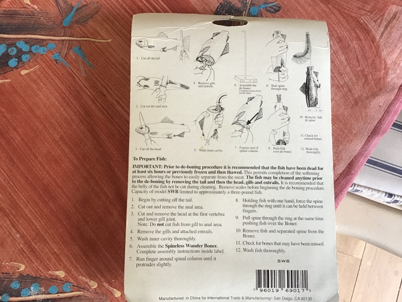 Fish bone removal tool