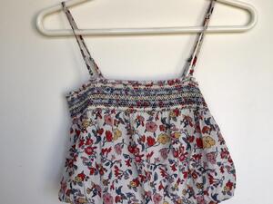 Floral Crop Top - Size 6 - Excellent Condition in Newport