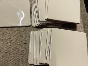 50x cream tiles brand new in Sandown