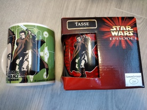 2x Star Wars Episode 1 Mugs from Germany in East Cowes
