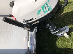 Zodiac C240 dinghy with Yamaha 4hp outboard in Newport