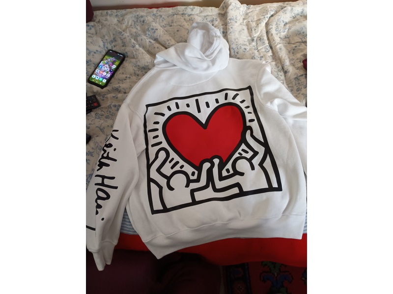 Keith haring hoodie £3 adult xsmall.