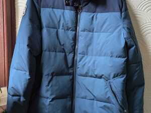 Quba & Co Blue Colour Block Puffer Jacket - Grenchen in Shanklin