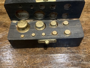 Antique Postal Weights in Newport