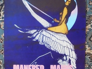 1974 Manfred Mann's Earth Band gig poster in Ryde