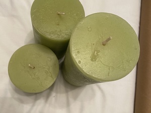 Three green candles Other Home Decor in Ryde