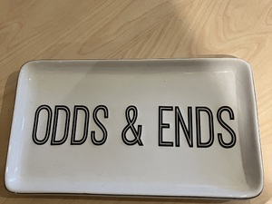 A lovely china dish for Odds and Ends.  in Cowes