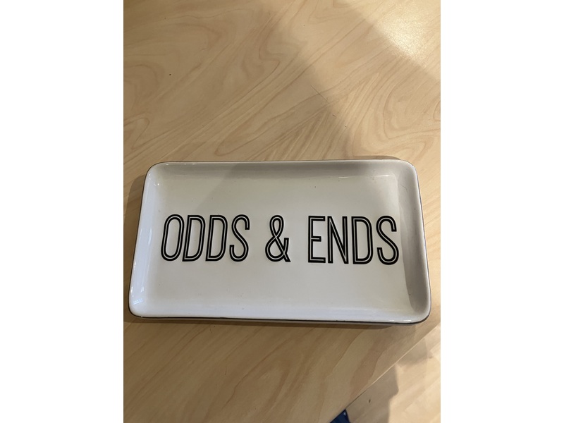A lovely china dish for Odds and Ends.  in Cowes