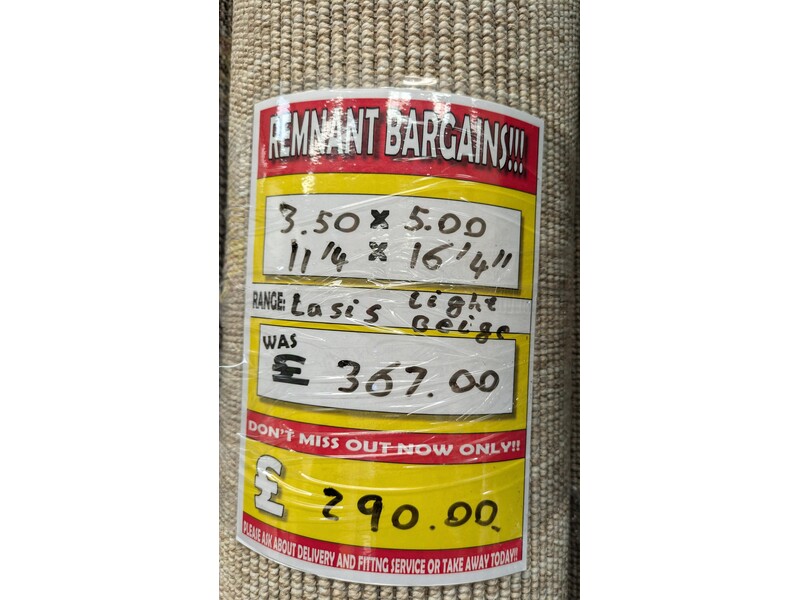 Lasis Light Beige - 3.55 x 5.00 in Newport