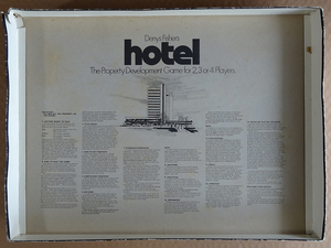 HOTEL Vintage Board Game (1974)