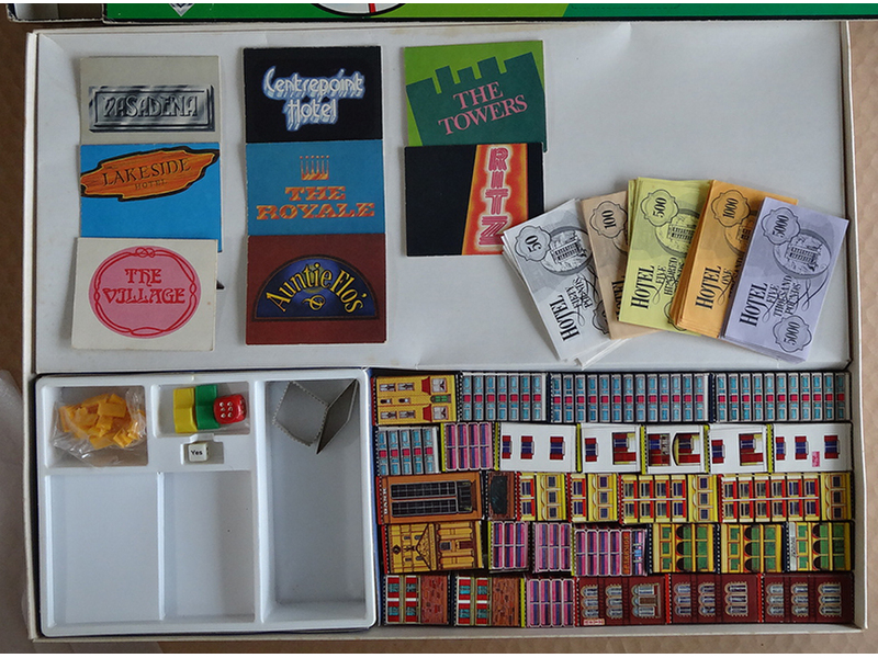 HOTEL Vintage Board Game (1974) Board Games