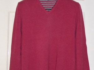 Mens Waffle Knit Cotton Jumper in Cowes