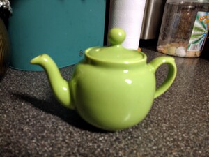 Small Green Teapot (holds about 2 cups)  in East Cowes